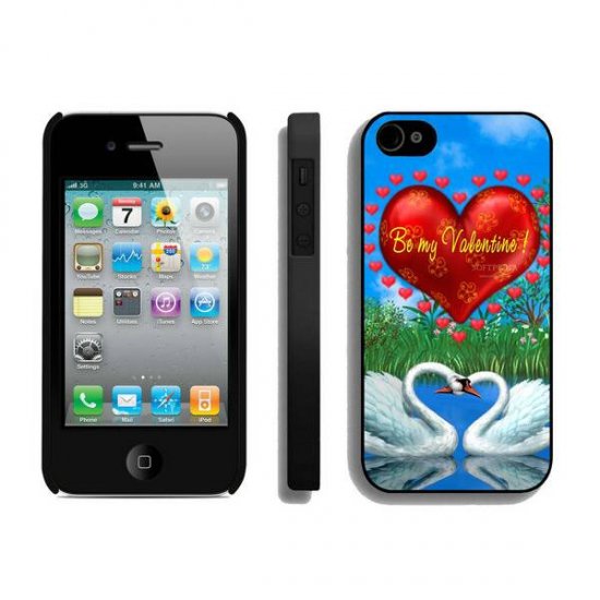 Valentine Swan iPhone 4 4S Cases BUM